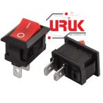 Rocker Switch 2-Pin 6A/250V