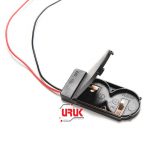 Two CR2032 Coin Cell Battery Holder 6V Output with On/Off Switch