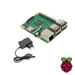 Kit of Raspberry Pi 3B with 5V 2A Power Adapter