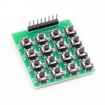 4x4 Matrix Keypad Array Module 16 Buttons