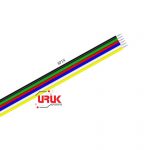1m of 6Pins  Extension Flexible Wire 22 AWG