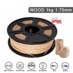 1kg Wood Fiber Filament 1.75mm for 3D Printing