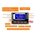 1Hz-150KHz 3-Channels PWM Signal Generator Adjustable Frequency and Duty Cycle