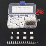 40 Set 2.54mm Pitch Pin Header JST Wire Connectors 2-5 pins Kit