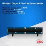 Ultrasonic Oxygen and Flow Rate Sensor Module (UART)