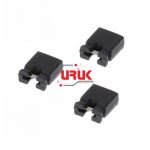 3pcs Standard 2.54mm Pin Header Jumper Connectors