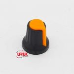 Potentiometer Orange Knob Cap for 6mm shaft