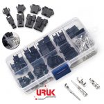 20 Pair of 2.54mm Male/Female 2/3/4/5 Pin Connector Kit