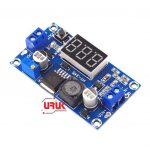 4A DC Adjustable Step-up Power Module with Voltmeter