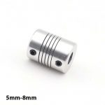 5mm x 8mm Aluminum Flexible Shaft Coupling