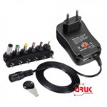12W Adjustable Power Adapter 3-12V with USB Port